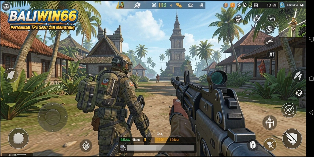 Tampilan gameplay seru BALIWIN66 yang memperlihatkan aksi mendebarkan.