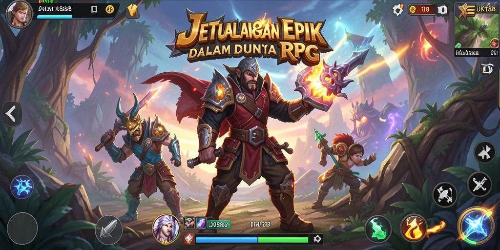 Gameplay seru JKT88 dalam dunia RPG yang penuh petualangan.