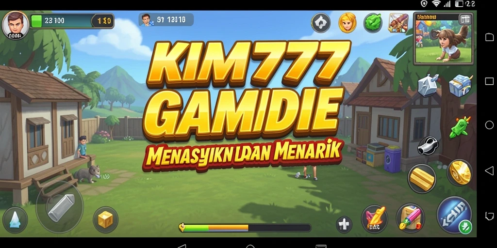 Tampilan gameplay KM777 yang menarik dan mengasyikkan dalam genre Idle.