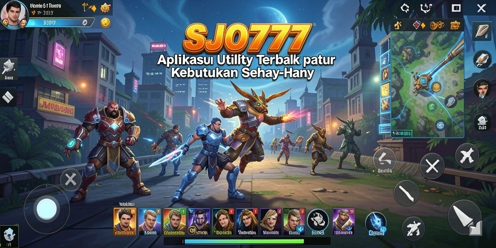 Tampilan antarmuka utama SJO777 yang memudahkan pengguna.