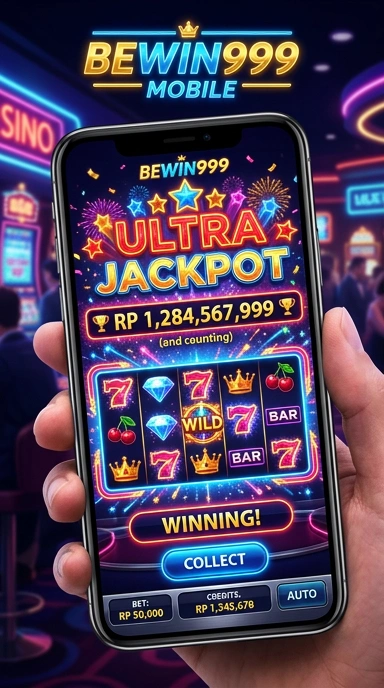 Menu navigasi bewin999 yang mudah diakses oleh semua pengguna.